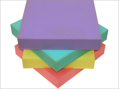 Different densities of foam